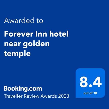 Forever Inn Hotel Near Golden Temple Amritszár Kültér fotó